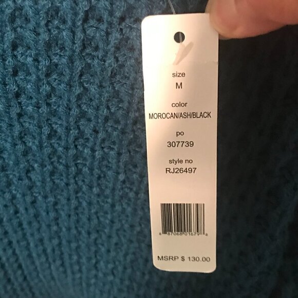 NWT Romeo & Juliet Couture waffle knit sweater, M - Picture 5 of 8